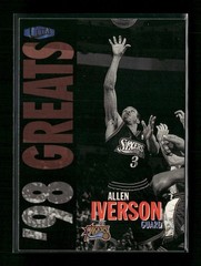 1997-98 Fleer Ultra 98 Greats Allen Iverson Philadelphia 76ers #258 e16