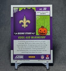 Kool-Aid Mckinstry Green Bats Rookie RC 2024 Score A Treat Card #33 Saints