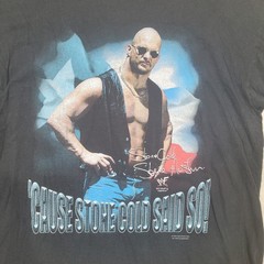 Vintage WWF Stone Cold Steve Austin Shirt Mens Large Wrestling Tee 1998 90s
