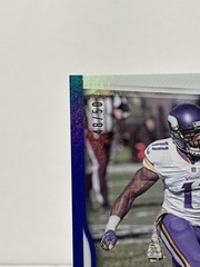 2016 Score Artist&rsquo;s Proof Blue Refractor /50 Mike Wallace #183