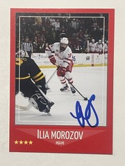 Miami Ohio Redhawks ILIA MOROZOV Signed Hockey Card