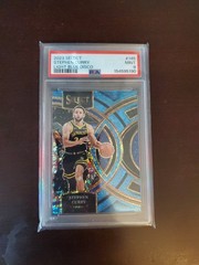 2023-24 Panini Select – Stephen Curry #145 Light Blue Disco /99 PSA 9