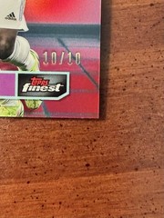 2022-23 Topps Finest UCL & UEL Vini Jr. Vinicius Red 10/10