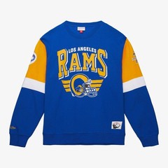 Mitchell & Ness Los Angeles Rams All Over 3.0 Pullover Sweatshirt x-Large