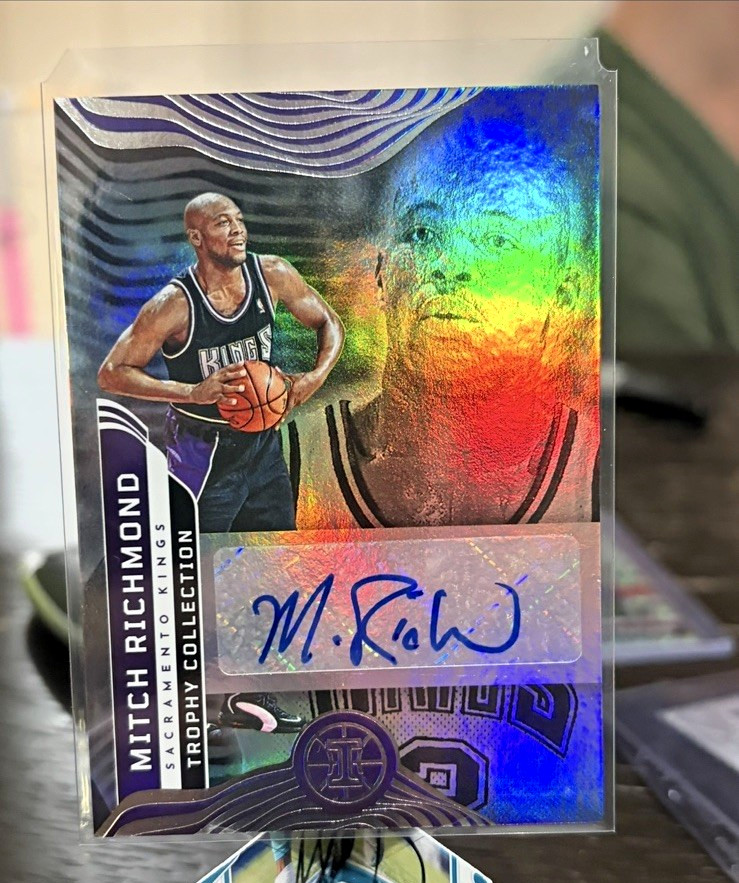 PANINI Mitch Richmond Trophy collection auto PACK FRESH possible 10 potential