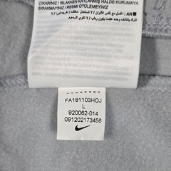 Nike AS Roma Anthem Jacket Mens Large 920062-014 Wolf Gray Platinum Black Soccer