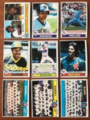 1979 TOPPS BASEBALL Pick your own commons (5/$1) and Stars set break
