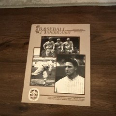 Baseball Immortals Americana Picture Postcard Booklet 1984