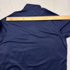 Gonzaga Bulldogs Sweatshirt Mens Large Blue Basketball Nike 1/4 Zip Performance