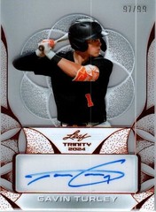 Gavin Turley 2024 Leaf Trinity Auto /99 CA-GT1