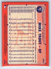 2026 Topps #T91-1 Mike Trout 1991 Topps 35th Anniversary Crackle Foil