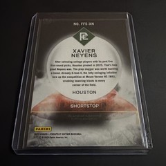 Panini 2025 Prospect Franchise Futures Xavier Neyens On Card Auto #FFS-22 /99