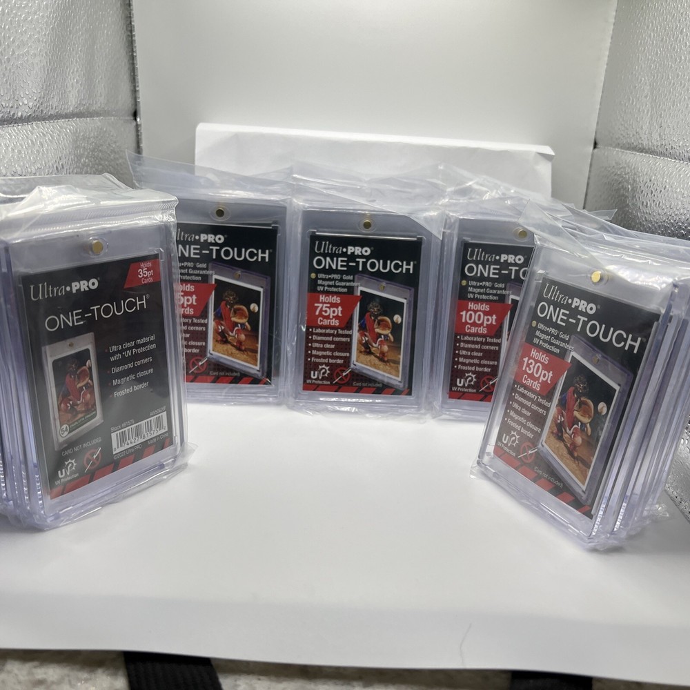 Ultra Pro One-Touch Magnetic Card Holder 35pt,55pt,75pt,100pt,130pt Total of 25