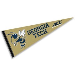 Georgia Tech Yellow Jackets 12 in X 30 in ACC College Pennant