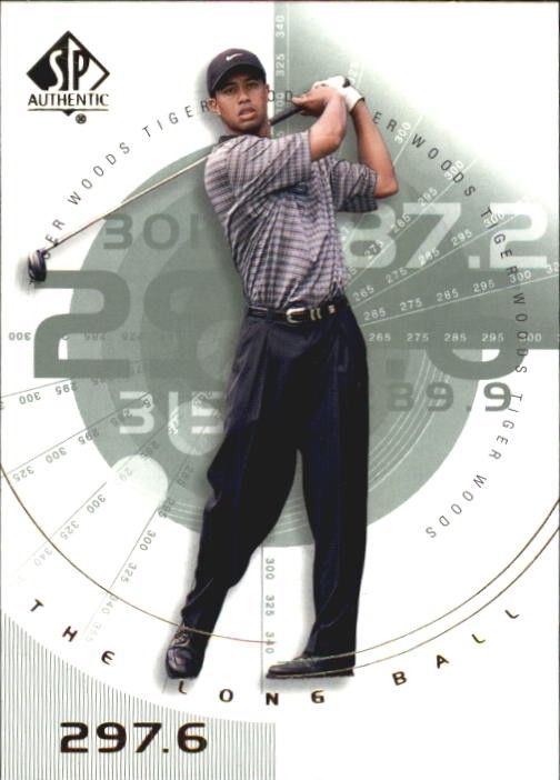 2002 SP Authentic #76 Tiger Woods LB