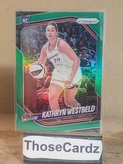 2025 Panini WNBA Green Prizms #29 Kathryn Westbeld