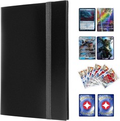 Toploader Binder Holds 288 Toploaders 9 Pocket Top Loader Binders with Sleeves..