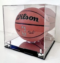 Vintage Michael Jordan Autographed Spalding Basketball With BNIB Storage Case