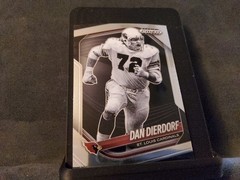 2025 Panini Prizm Black Football Dan Dierdorf #137 St Louis Cardinals NM