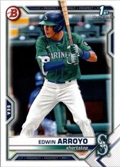2021 Bowman Draft #BD-74 Edwin Arroyo