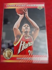 1992-93 Upper Deck – 15000 Point Club Dominique Wilkins #PC1