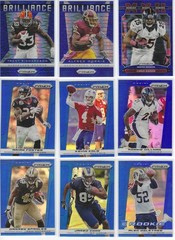 2013 Panini Prizm NFL Football pick your parallel & inserts Blue Red Pulsar Camo