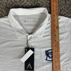 Creighton Bluejays Shirt Men’s XL White NCAA Golf Antigua Stripe Polo New