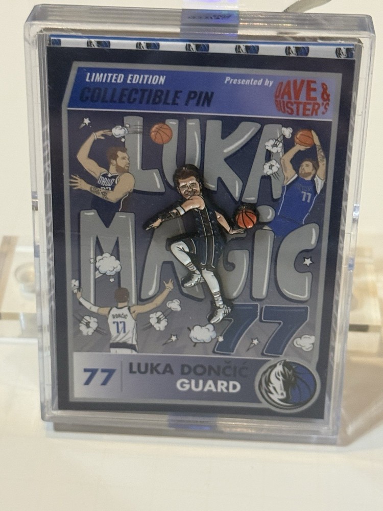 Luka Doncic Dallas Mavericks Collectible Pin Limited Edition. Players Pin New