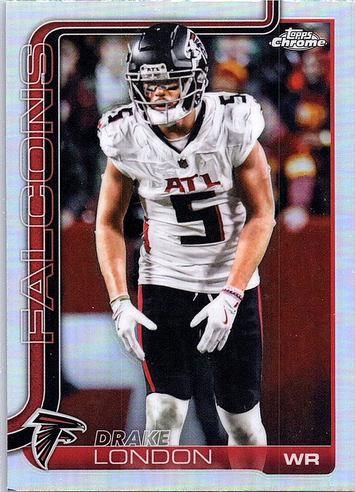 2025 Topps Chrome Football Refractors *You Pick* Complete Your Set Update 7/9/26