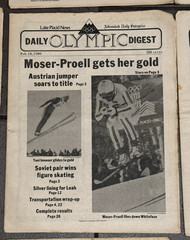1980 – LAKE PLACID – Winter Olympics – 12 Daily Olympic Digest