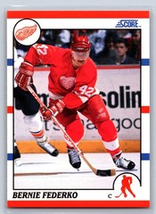 1990-91 Score American #252 Bernie Federko