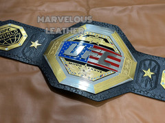 New UFC Freedom Legacy 250 Championship Belt Replica Title 4mm Brass Adult Size