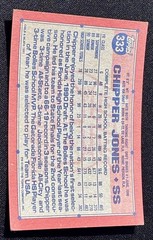 1991 Topps – Chipper Jones #333 Operation Desert Shield (RC)