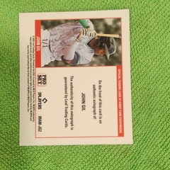 Leaf 2026 Pro Set Prospects John Gil Autograph 1/1 89AM-JG2