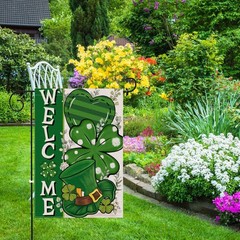 St Patricks Day Garden Flag, 12×18 inches, flag
