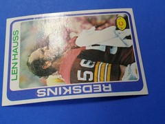 1978 TOPPS FOOTBALL #051 LEN HAUSS HIGH GRADE NEAR MINT NRMT