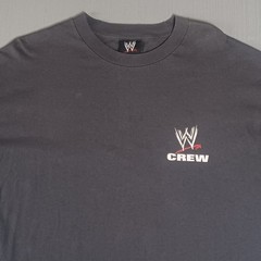 WWE Crew Shirt Mens XL 2005 New Years Revolution Puerto Rico Elimination Chamber