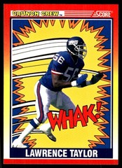 Lawrence Taylor 1990 Score #552 Giants NFL READ FREE SHIPPING AutographDen