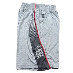 Men&rsquo;s NBA Basketball Shorts Gray Size M White, And Black Accents