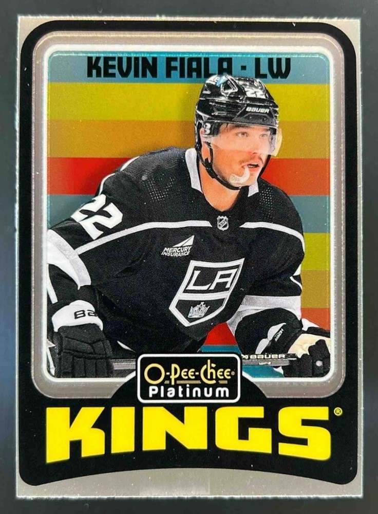 KEVIN FIALA Retro 2024-25 OPC Platinum #R6 Los Angeles Kings
