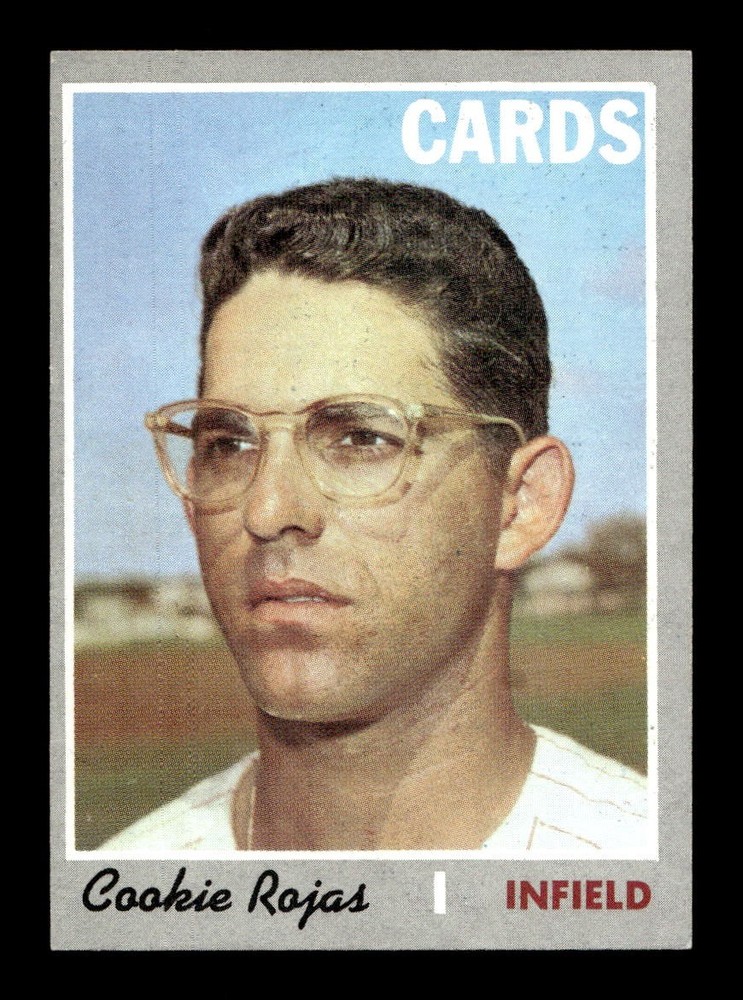 1970 Topps #569 Cookie Rojas Cardinals EX-MT+ *b3