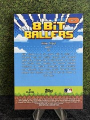 2026 Topps Series 1 8 Bit Ballers #8B-8 Mike Trout Los Angeles Angels Insert 💎