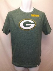 New Green Bay Packers Mens S-M-L-XL-2XL-3XL Heathered Majestic Blend Shirt