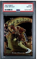 1997-98 Topps Finest – Rare – Gold Kobe Bryant #323