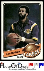 1979-80 Topps #119 Lou Hudson Los Angeles Lakers Basketball Card