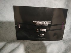 BRAND NEW Velveteen Dream Sleep Mask WWE Slam Crate Exclusive NXT