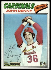 1977 Topps #541 John Denny