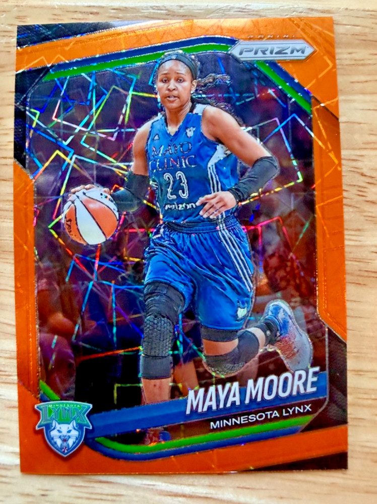 2025 Panini Prizm WNBA Orange Velocity #135 Maya Moore