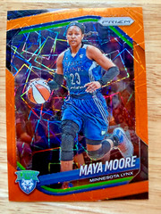 2025 Panini Prizm WNBA Orange Velocity #135 Maya Moore