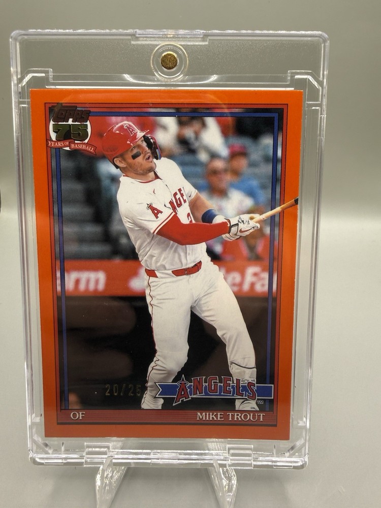 2026 Topps Mike Trout T91-1 /25